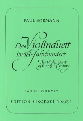 Das Violinduett im 18. Jahrhundert